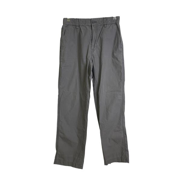 JW Anderson Uniqlo Pants Mens XS Gray Pull On Elastic Straight Leg Cotton * - Picture 1 of 10